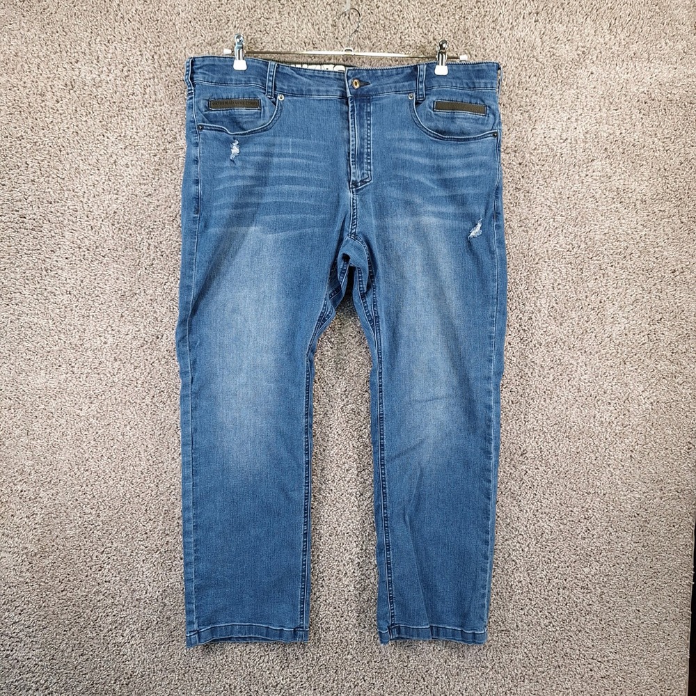 Viktos Jeans Mens 38x30 (Fits 41x27.5) Med Wash Operatus CCW Tactical Distressed